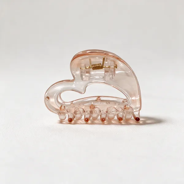 Transparent_Beaded_Claw_Hair_Clip_Pack_Of_4