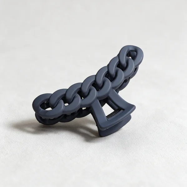 Matte_Dark_Grey_Chunky_Chain_Belt_for_Women_Pack_Of_4