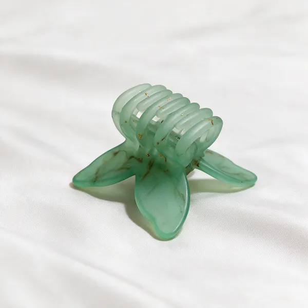 Green_Leaf_Design_Hair_Claw_Clip_Pack_Of_4