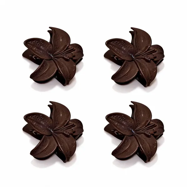 Brown_Floral_Decorative_Brooch_Pack_Of_4
