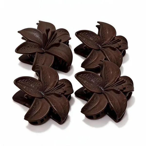 Brown_Floral_Decorative_Brooch_Pack_Of_4