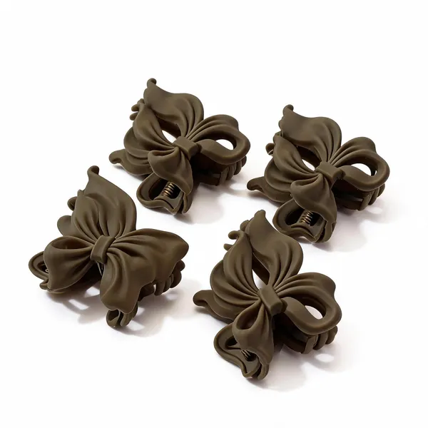 Brown_Butterfly_Hair_Claw_Clip_for_Women_Pack_Of_4