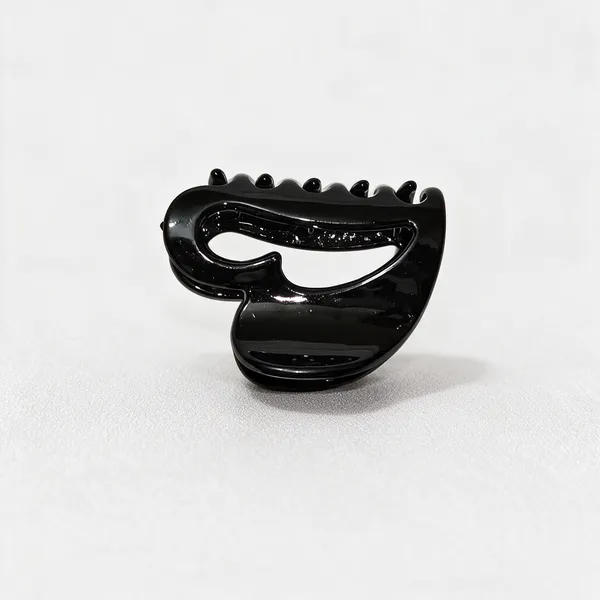 Black_Plastic_Claw_Hair_Clip_Pack_Of_4