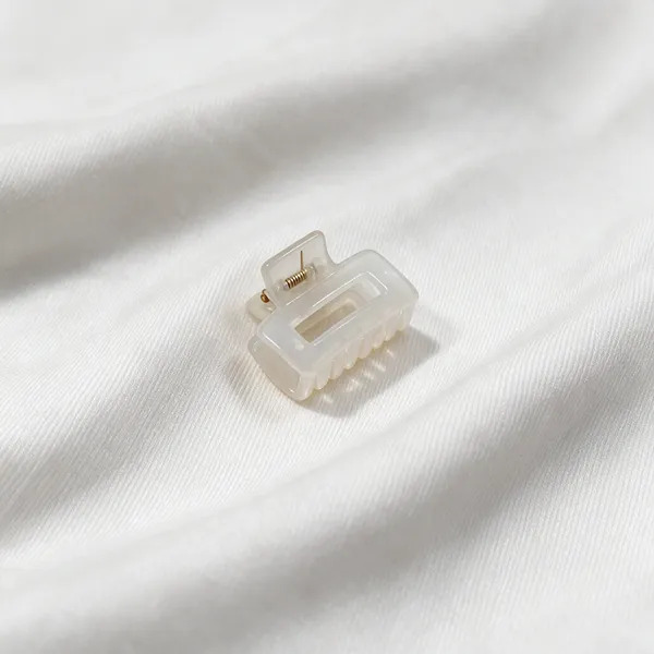 White_Plastic_Mini_Claw_Hair_Clip_for_Women_Pack_Of_11