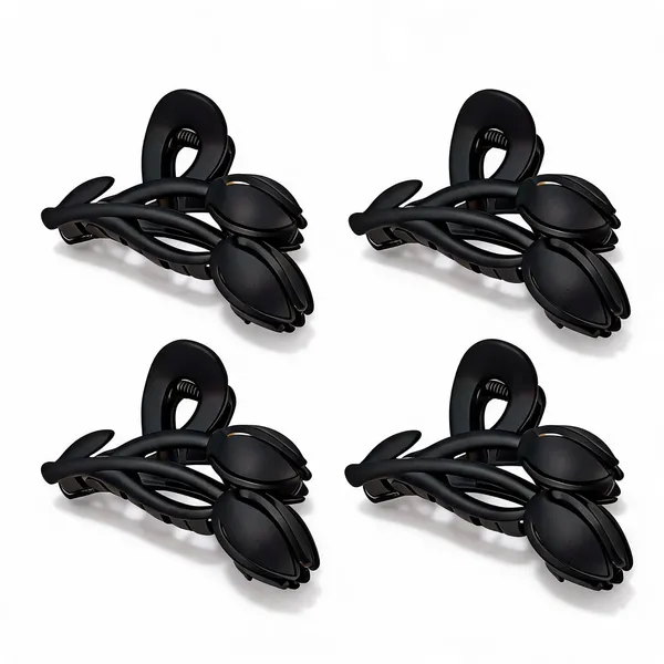 Black_Hair_Claw_Clips_for_Women_Pack_Of_4