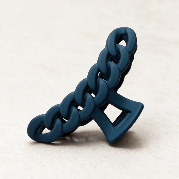 Blue_Chain_Link_Hair_Claw_Clip_Pack_Of_4