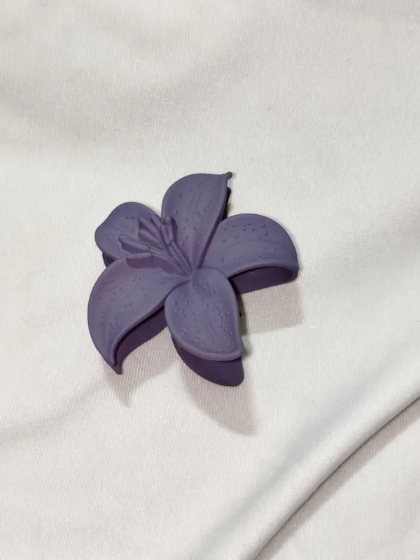 Purple_Floral_Hair_Claw_Clip_Pack_Of_4