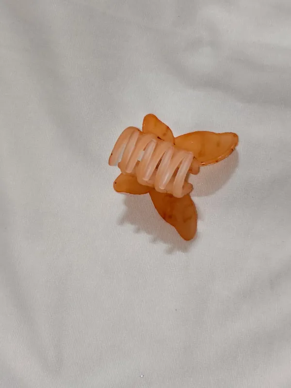 Orange_Butterfly_Hair_Claw_Clip_Pack_Of_4