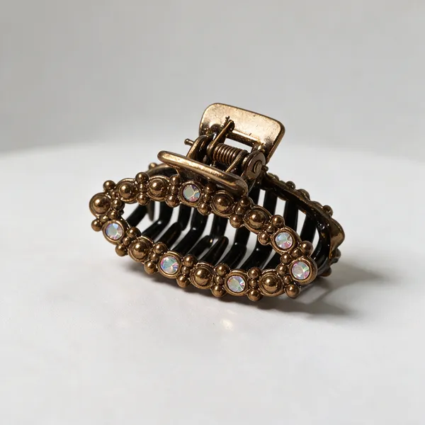 Gold_Tone_Embellished_Claw_Hair_Clip_Pack_Of_4