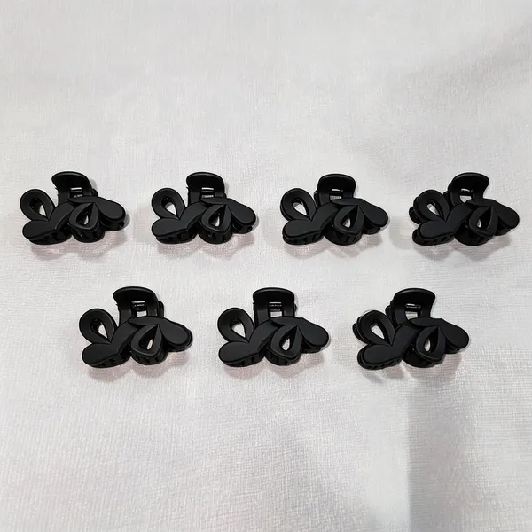 Black_Loop_Detail_Claw_Hair_Clip_Pack_Of_8