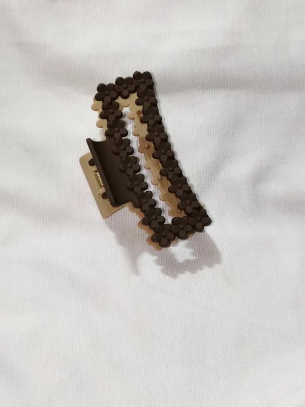 Brown_Beaded_Decorative_Hair_Claw_Clip_Pack_Of_4