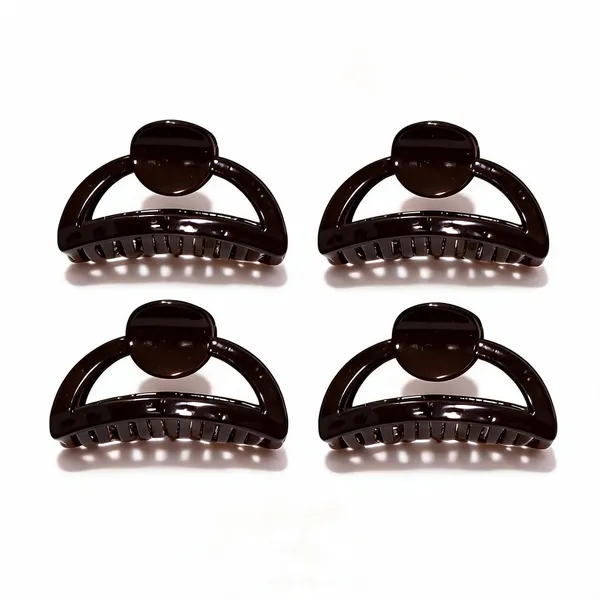 Black_Glossy_Hair_Claw_Clip_Pack_Of_4