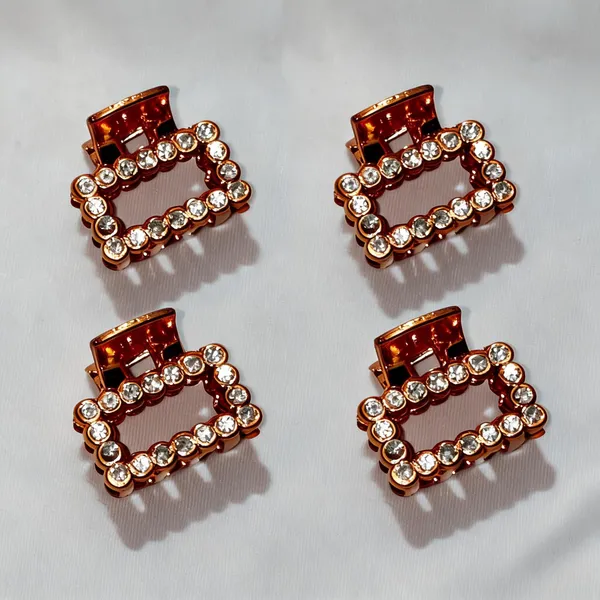 Rose_Gold_Rhinestone_Hair_Clip_for_Women_Pack_Of_4