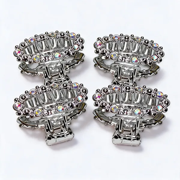 Silver_Embellished_Claw_Hair_Clip_for_Women_Pack_Of_4