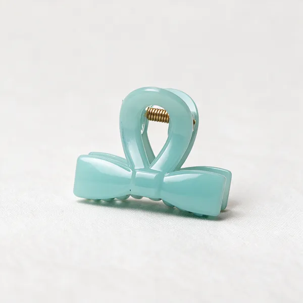 Mint_Bow_Hair_Clip_Pack_Of_11