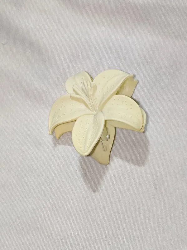 Ivory_Flower_Hair_Clip_for_Women_Pack_Of_4