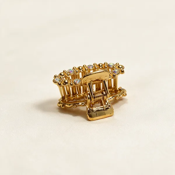 Gold_Tone_Rhinestone_Hair_Claw_Clip_for_Women_Pack_Of_4