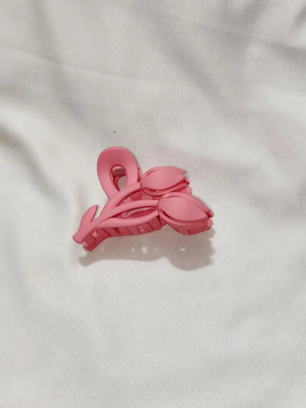 Pink_Oval_Hair_Clip_Set_Pack_Of_4