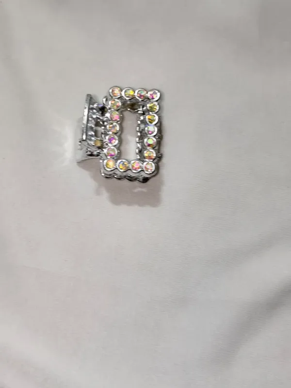 Silver_Rhinestone_Rectangular_Hair_Clip_for_Women_Pack_Of_4