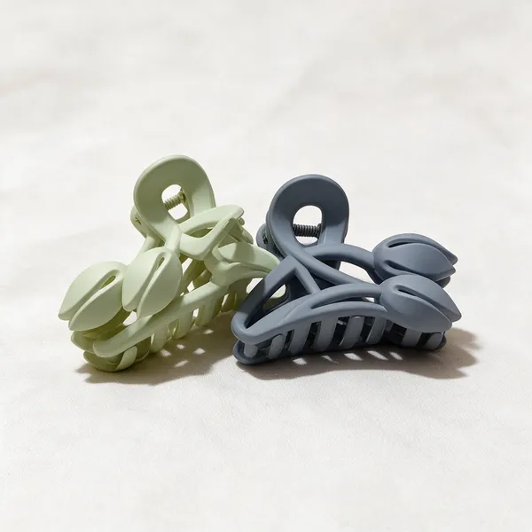 Pastel_Tulip_Floral_Hair_Claw_Clips_Set_Pack_Of_3