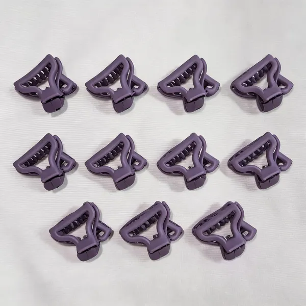Purple_Triangle_Hair_Claw_Clip_Pack_Of_11