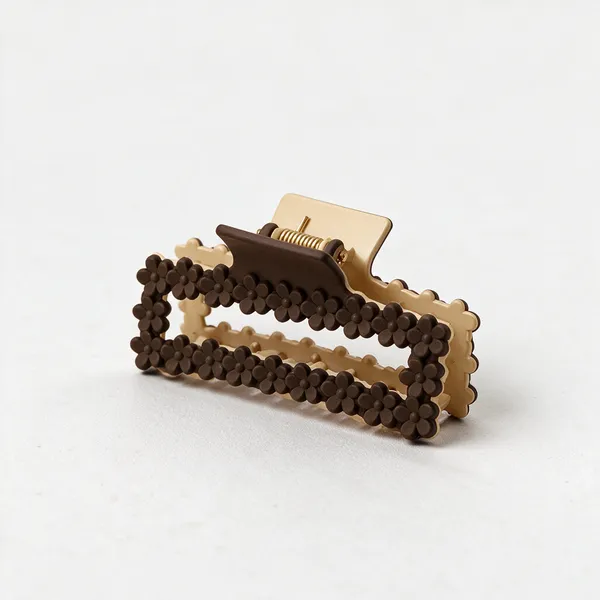 Brown_Beaded_Decorative_Hair_Claw_Clip_Pack_Of_4