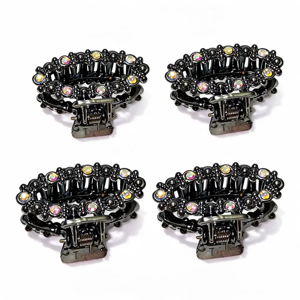 Black_Embellished_Hair_Claw_Clip_Pack_Of_4