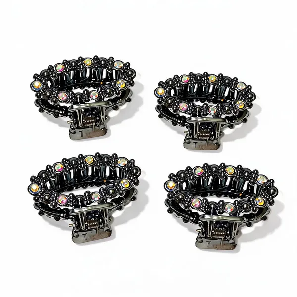 Black_Embellished_Hair_Claw_Clip_Pack_Of_4