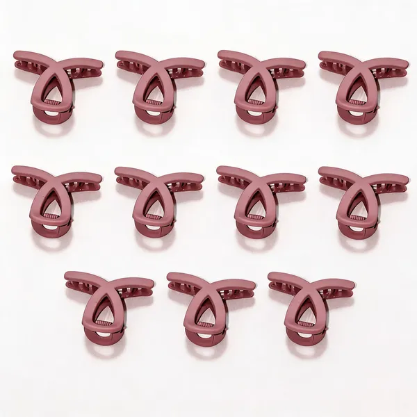Mauve_Hair_Claw_Clip_for_Women_Pack_Of_11