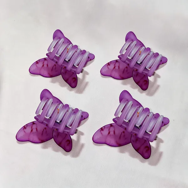 Purple_Butterfly_Hair_Claw_Clip_Pack_Of_4