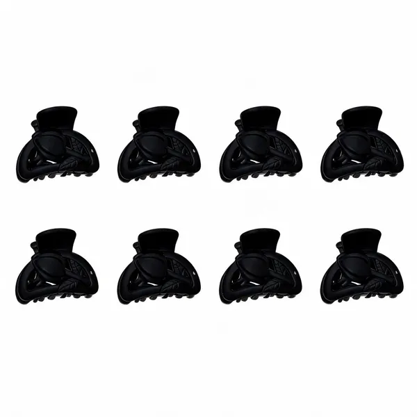 Black_Hair_Claw_Clip_Pack_Of_8