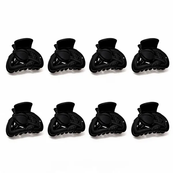 Black_Hair_Claw_Clip_Pack_Of_8