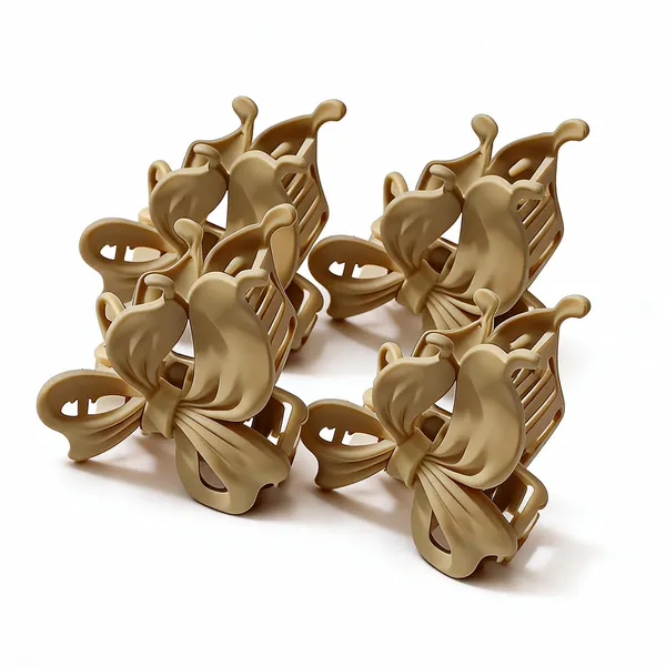 Beige_Floral_Hair_Claw_Clip_for_Women_Pack_Of_4