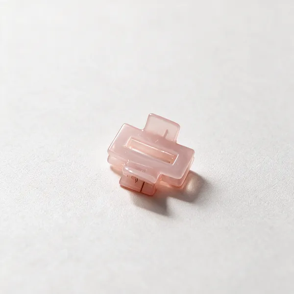 Pink_Plastic_Rectangular_Hair_Clip_Pack_Of_11