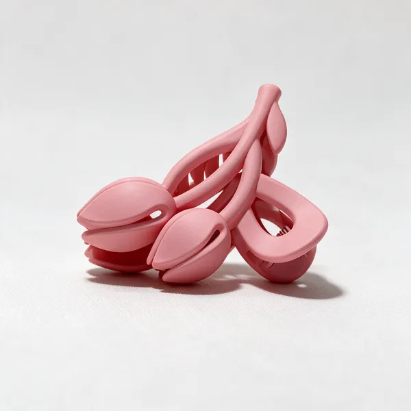 Pink_Oval_Hair_Clip_Set_Pack_Of_4