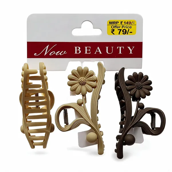 Floral_Decorative_Hair_Claw_Clips_Set_Pack_Of_3