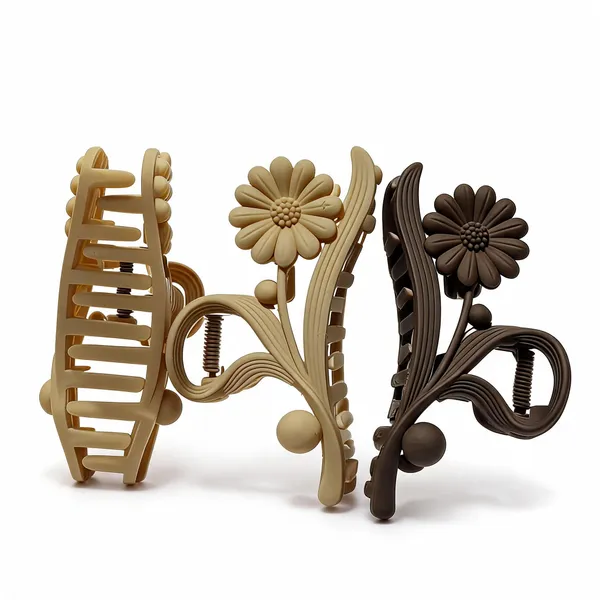 Floral_Decorative_Hair_Claw_Clips_Set_Pack_Of_3