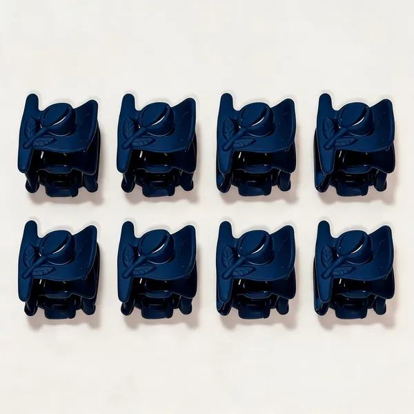Navy_Blue_Plastic_Claw_Hair_Clip_for_Women_Pack_Of_8