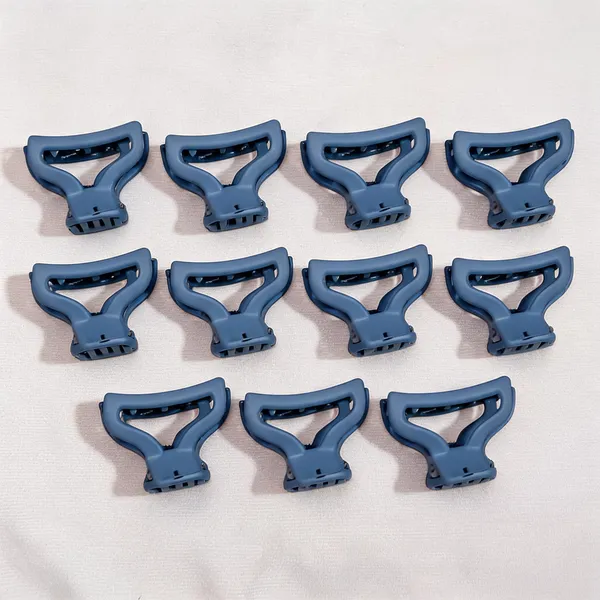 Blue_Plastic_Hair_Claw_Clip_for_Women_Pack_Of_11