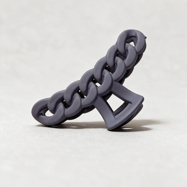 Purple_Chain_Link_Hair_Claw_Clip_for_Women_Pack_Of_4