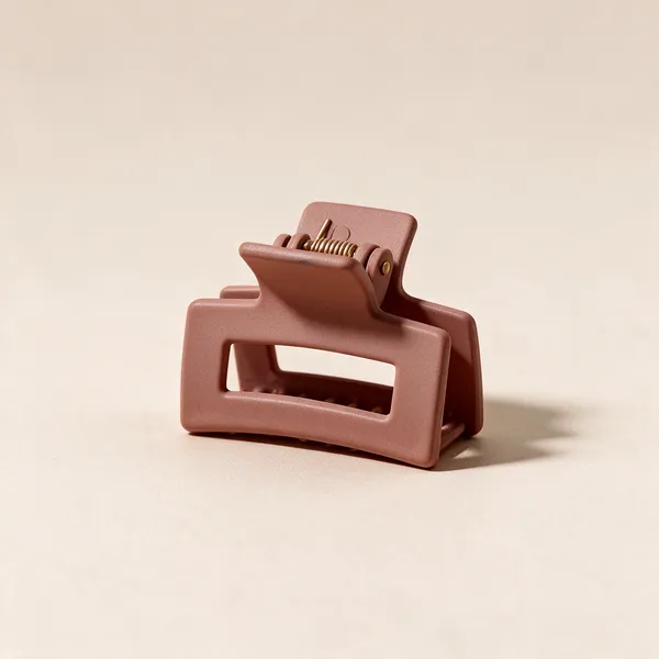 Pink_Rectangular_Hair_Claw_Clip_for_Women_Pack_Of_11