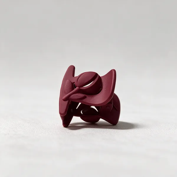 Maroon_Claw_Style_Hair_Clip_for_Women_Pack_Of_8