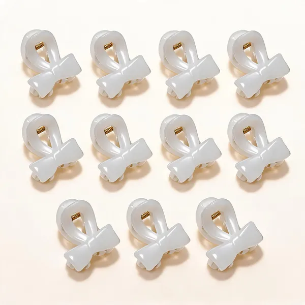 White_Plastic_Hair_Claw_Clip_for_Women_Pack_Of_11