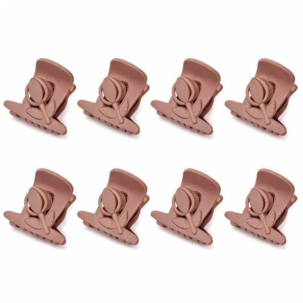 Pink_Plastic_Hair_Claw_Clip_for_Women_Pack_Of_8