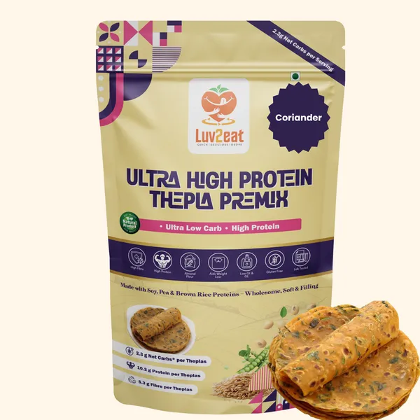 Luv2Eat_High_Protein_Thepla_Premix_Coriander_With_Garlic