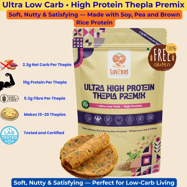 Luv2Eat_High_Protein_Thepla_Premix_Spinach_No_Garlic_-_Pack_Of_2