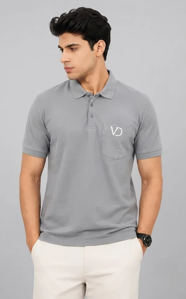 Mens_Polo_Collar_T-Shirt_With_Pocket