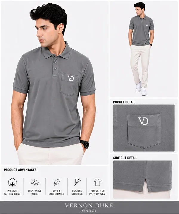 Mens_Polo_Collar_T-Shirt_With_Pocket