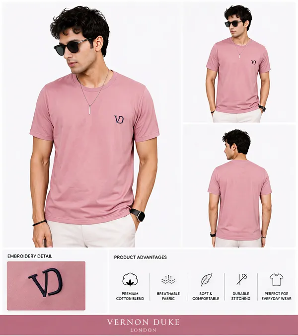 Mens_Round_Neck_T-Shirt_With_Vd_Embroidery