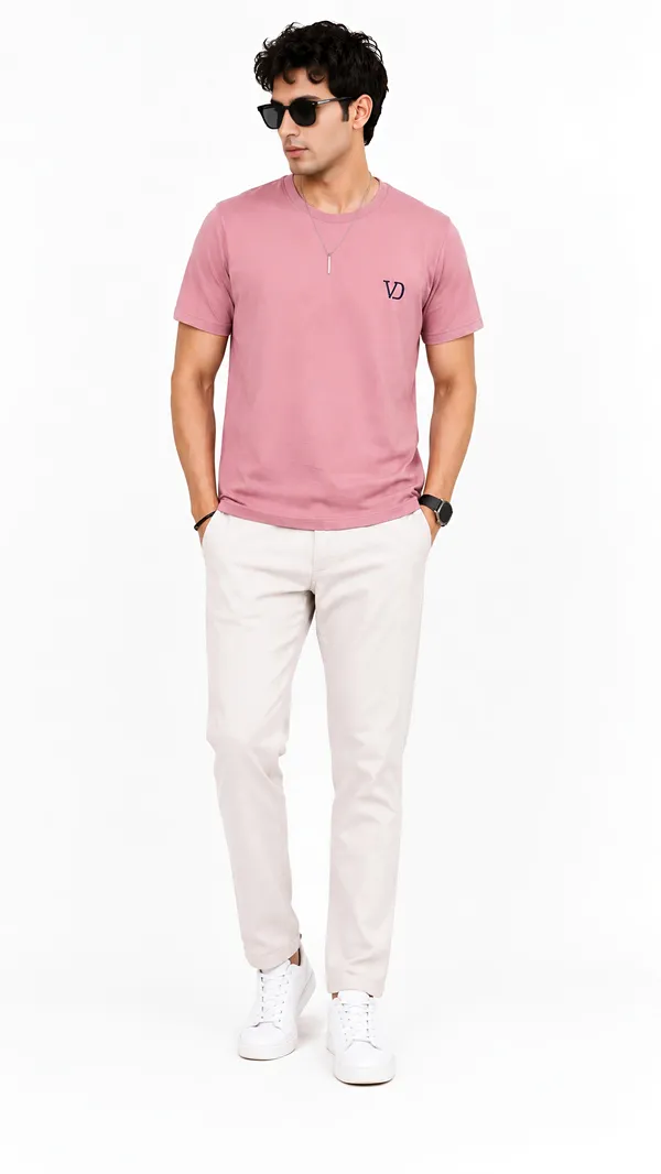 Mens_Round_Neck_T-Shirt_With_Vd_Embroidery